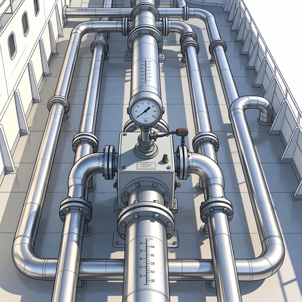 LSMGO BUNKER PIPE flowmeter第二张图