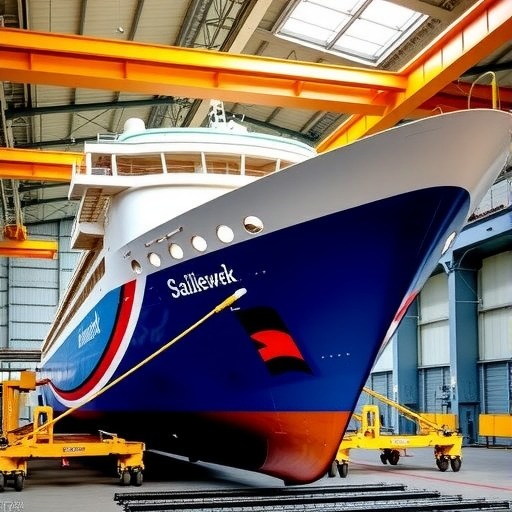 高端客滚船减摇鳍国产化项目实现技术突破(图3) 高端客滚船减摇鳍国产化项目实现技术突破(图3)