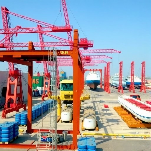 招商工业青岛船厂新增舾装作业区改造完工(图2) 招商工业青岛船厂新增舾装作业区改造完工(图2)