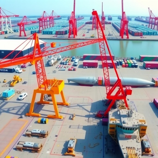 招商工业青岛船厂新增舾装作业区改造完工(图3) 招商工业青岛船厂新增舾装作业区改造完工(图3)