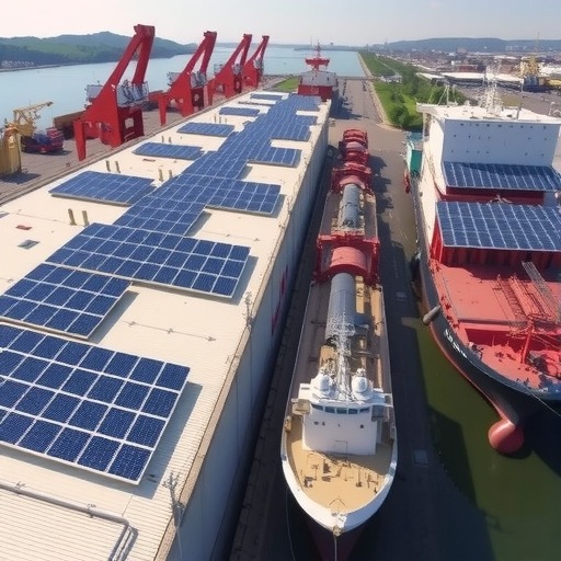 招商工业威海船厂8MW分布式光伏项目完工并网发电(图3)