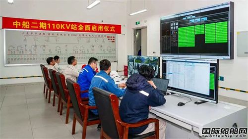 沪东中华新厂区110千伏总降站完成电力保障体系智能化升级(图2)
