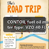 CONTOIL fuel oil meter type: VZO 40 FL 130/25 P/N 92005（图1）