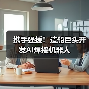 携手强援！造船巨头开发AI焊接机器人（图4）