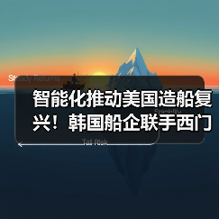 智能化推动美国造船复兴！韩国船企联手西门子