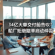 34亿大单交付前告吹？船厂拒绝撤单启动仲裁（图4）
