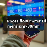 Roots flow meter Dimensions-80mm(图2) Roots flow meter Dimensions-80mm(图2)