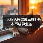 大船长兴完成三艘外轮本币结算业务（图2）