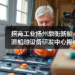 招商工业扬州鼎衡新能源船舶设备研发中心揭幕启用（图2）