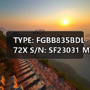 TYPE: FGBB835BDL-72X S/N: SF23031 MAKER: AKATUKI SEIKI LTD JAPAN找李工13336686138(图1) TYPE: FGBB835BDL-72X S/N: SF23031 MAKER: AKATUKI SEIKI LTD JAPAN找李工13336686138(图1)