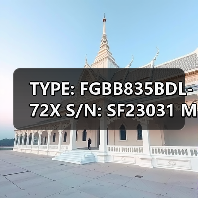 TYPE: FGBB835BDL-72X S/N: SF23031 MAKER: AKATUKI SEIKI LTD JAPAN找李工13336686138(图4) TYPE: FGBB835BDL-72X S/N: SF23031 MAKER: AKATUKI SEIKI LTD JAPAN找李工13336686138(图4)