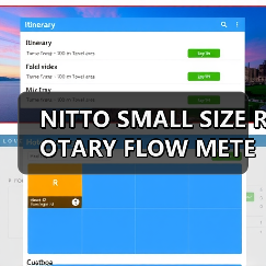 NITTO SMALL SIZE ROTARY FLOW METER（图1）