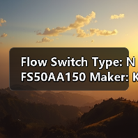 Flow Switch Type: NFS50AA150 Maker: KEMEL KOBELCO EAGLE MARINE ENGG.（图4）