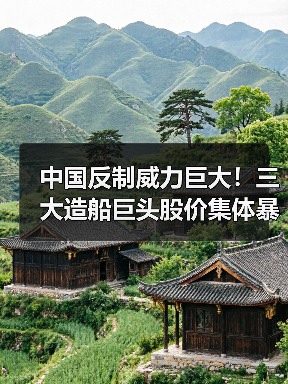 中国反制威力巨大!三大造船巨头股价集体暴跌(图3) 中国反制威力巨大!三大造船巨头股价集体暴跌(图3)