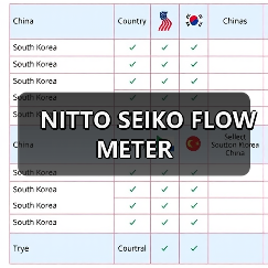 NITTO SEIKO FLOWMETER(图3) NITTO SEIKO FLOWMETER(图3)