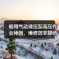 船用气动液压泵高压作业神器,维修效率翻倍(图1) 船用气动液压泵高压作业神器,维修效率翻倍(图1)