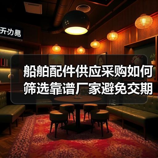 船舶配件供应采购如何筛选靠谱厂家避免交期延误